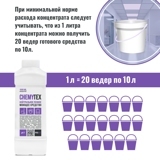 Chemytex нейтральное пенное моющее средство 5 л